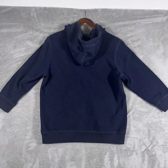AMERICAN EAGLE Women's Full Zip Hoodie XL w/ 3/4 Length Sleeves Retro Preppy - Picture 8 of 8